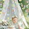 Butterfly Decorations Butterfly Garlands Garden Fairy Hanging Decor Woodland Colorful Spring Pastel Floral Banner Cutouts Birthday Baby Shower Celebration Backdrop Party Supplies